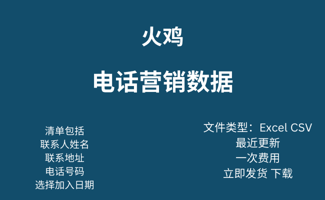 土耳其电话营销数据