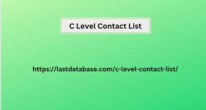 C Level Contact List