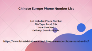 Chinese Europe Phone Number List