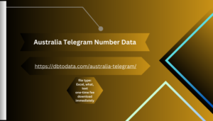 Australia Telegram Number Data